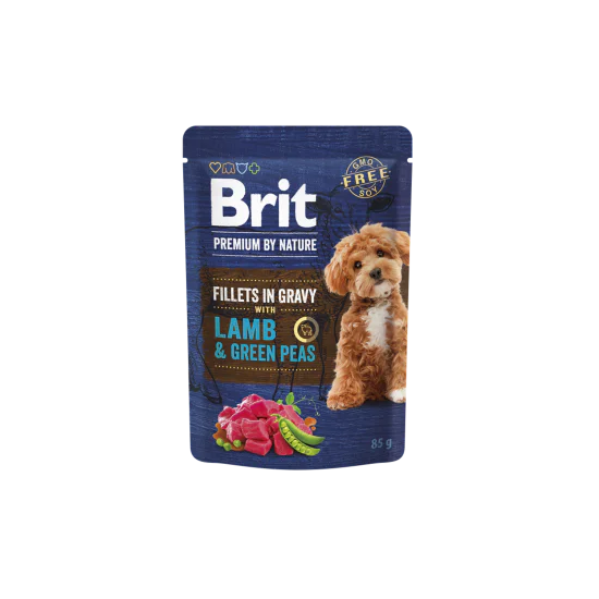 Fileti za pse u sosu Lamb & Green Peas 85g
