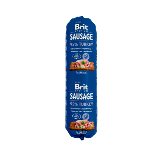 BRIT Kobasica za pse - Ćuretina 800g