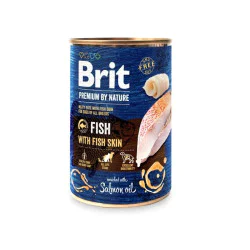 Brit konzerva za pse Fish with Fish Skin 400g Brit konzerva za pse Fish with Fish Skin 400g