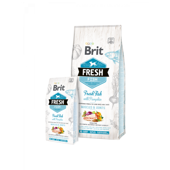 Brit Fresh Fish with Pumpkin Adult Large 12kg