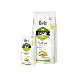 Brit Fresh Duck with Millet Active Run & Work 12kg