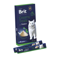 Brit Premium by Nature Cat Creamy Treats with Rabbit 6x15g