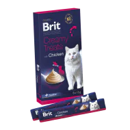 Brit Premium by Nature Cat Creamy Treats with Chicken 6x15g
