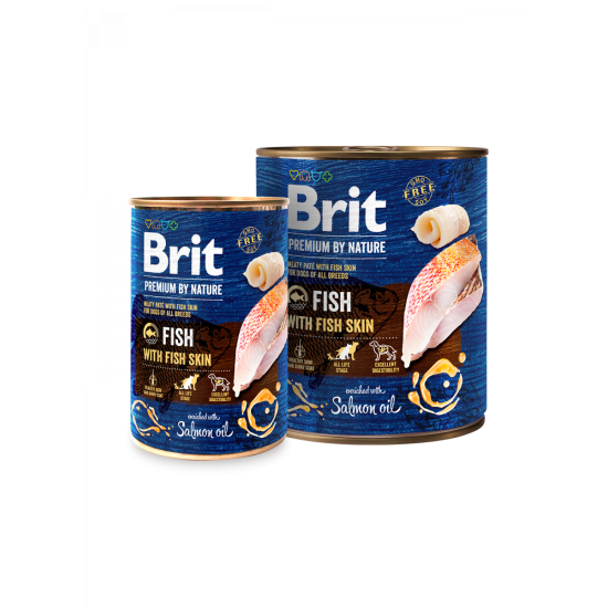 Brit Premium by Nature Fish with Fish Skin 800g
