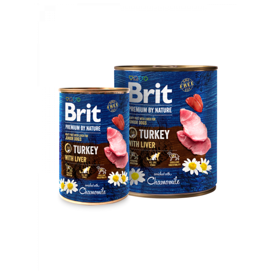 Brit Premium by Nature Turkey with Liver 400g