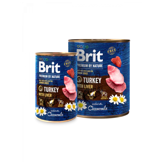 Brit Premium by Nature Turkey with Liver 400g