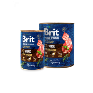 Brit Premium by Nature Pork with Trachea 800g