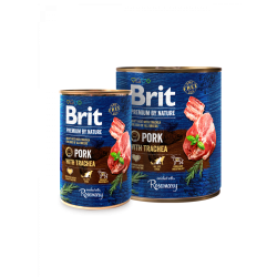 Brit Premium by Nature Pork with Trachea 800g