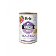Brit Fresh Veal with Millet 400g