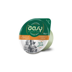 OASY More Love Čašica za mačke Piletina sa sirom 70g
