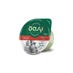OASY More Love Čašica za mačke Piletina s pačetinom 70g
