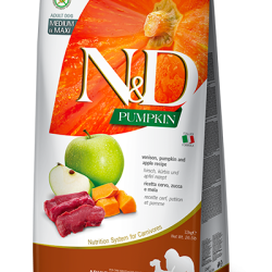N&D Pumpkin hrana za pse Adult Medium&Maxi - Srneće meso i jabuka 12kg
