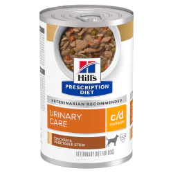 Hill's Prescription Diet dog veterinarska dijeta C/D Multicare Stew – Piletina i povrće 354g