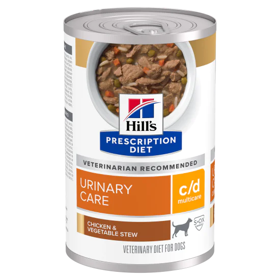 Hill's Prescription Diet dog veterinarska dijeta C/D Multicare Stew – Piletina i povrće 354g