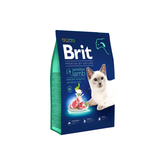 Brit Cat Sensitive Lamb hrana za mačke 8kg Brit Cat Sensitive Lamb hrana za mačke 8kg