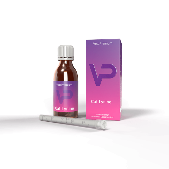 VetaPro Cat Lysine sirup za mačke 120ml VetaPro Cat Lysine sirup za mačke 120ml