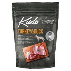 Kudo Low Grain hrana za pse - Turkey and Duck Mini Adult 1,2kg Kudo Low Grain hrana za pse - Turkey and Duck Mini Adult 1,2kg