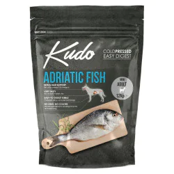 Kudo Low Grain hrana za pse - Adriatic Fish MINI ADULT 1,2kg Kudo Low Grain hrana za pse - Adriatic Fish MINI ADULT 1,2kg