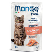 Monge Fresh sos za mačke Sterilised - Losos 85g Monge Fresh sos za mačke Sterilised - Losos 85g