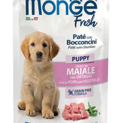 Monge Fresh sos za pse Puppy - Svinjetina i povrće 85g Monge Fresh sos za pse Puppy - Svinjetina i povrće 85g