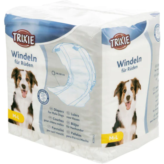 Trixie Pelene za mužjake M-L 46-60cm 12kom Trixie Pelene za mužjake M-L 46-60cm 12kom