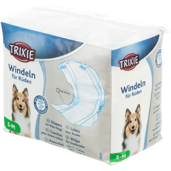 Trixie Pelene za mužjake S-M 30-46cm 12kom