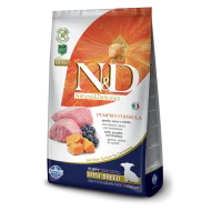 N&D Pumpkin hrana za pse Puppy Mini - Jagnjetina i borovnica 2.5kg