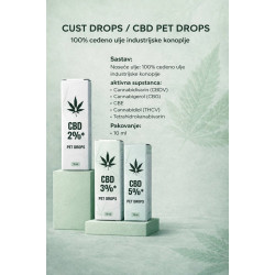 IRIS CBD Pet Drops 5% Veterinary booster 10ml