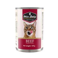 Miss Daisy konzerva za mačke - komadići govedine u sosu 415g