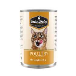 Miss Daisy konzerva za mačke - komadići živine u sosu 415g
