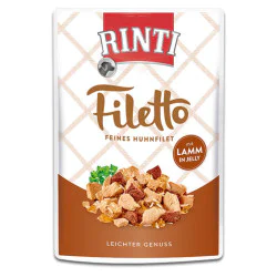 Rinti Filetto Adult - Piletina i jagnjetina u želeu 100g Rinti Filetto Adult - Piletina i jagnjetina u želeu 100g