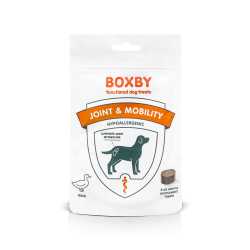 Boxby Joint & Mobility Hypoallergenic poslastica za pse - Patka 100g Boxby Joint & Mobility Hypoallergenic poslastica za pse - Patka 100g