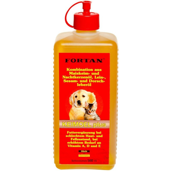 Fortan Keimol Plus - preparat obogaćen vitaminima E, D3 i A na bazi biljaka 500ml