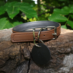 AlexaLeather.u Charlie's Brown ogrlica Lux