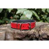 AlexaLeather.u Devil's Red ogrlica Classic 