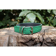 AlexaLeather.u Smooth Al.igator ogrlica Classic 