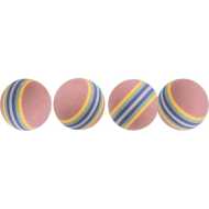 Trixie Igračka Loptice penaste Dugine boje 4 komada