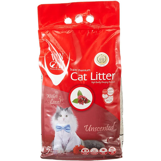 VanCat posip za mačke - Classic Unscented  5kg