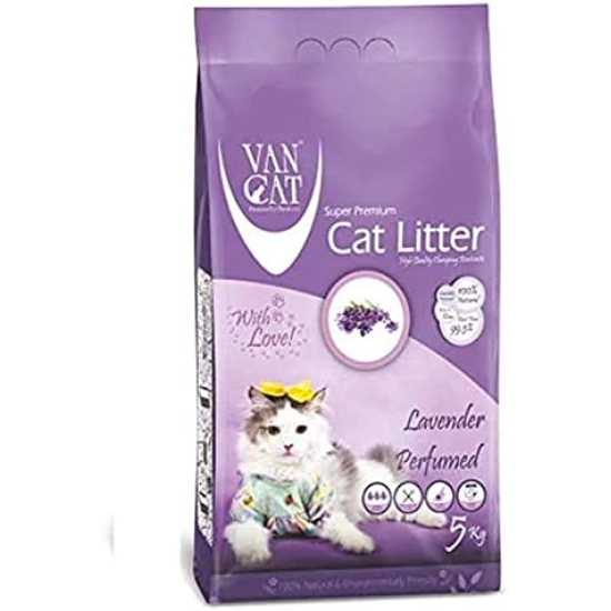VanCat posip za mačke - Lavanda 5kg