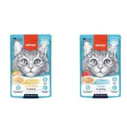 Wanpy Stew gulaš za mačke Adult - Piletina 70g