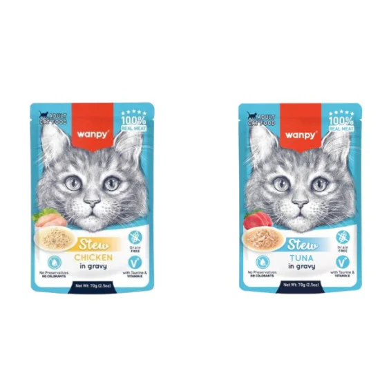 Wanpy Stew gulaš za mačke Adult - Tuna 70g Wanpy Stew gulaš za mačke Adult - Tuna 70g