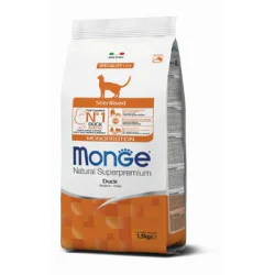 MONGE CAT hrana za mačke Sterilised - Pačetina 1.5kg