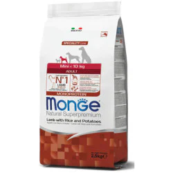 Monge hrana za pse Adult Mini - Jagnjetina 2.5kg Monge hrana za pse Adult Mini - Jagnjetina 2.5kg