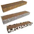Croci Grebalica Homedecor - Leopard 48x12.5x5cm