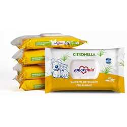 AmoreMio Vlažne maramice - Limunska trava 40kom