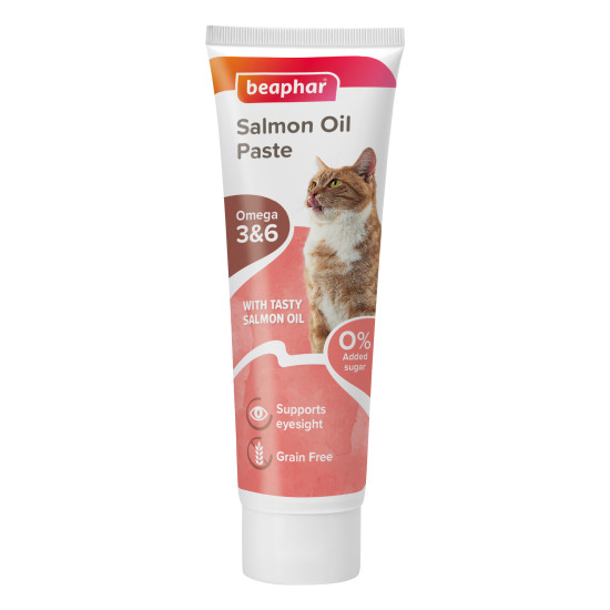Beaphar Salmon Oil pasta za sjajnu dlaku i krzno 100g