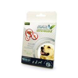 Max Biocide Ogrlica za velike pse za zaštitu od buva, krpelja i komaraca 75cm