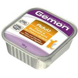 Monge Gemon pašteta za mačke Adult - Piletina sa komadićima i povrće 100g