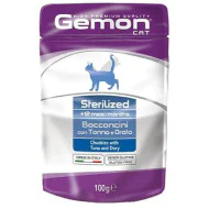 Monge Gemon sos za mačke Adult Sterilised - Tuna i orada 100g