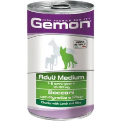 Monge Gemon konzerva za pse Adult Medium - Jagnjetina i pirinač 1250g